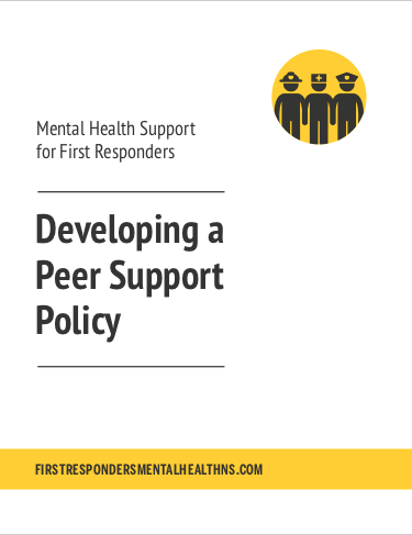 How to develop Peer Support Policy and Program (PDF)
